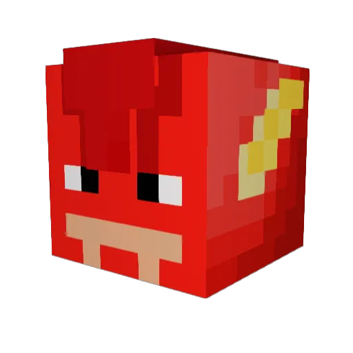 ivanvdberg Minecraft avatar head, 3D render
