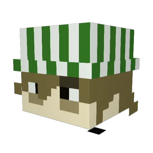 ivdevil2 Minecraft avatar head, 3D render