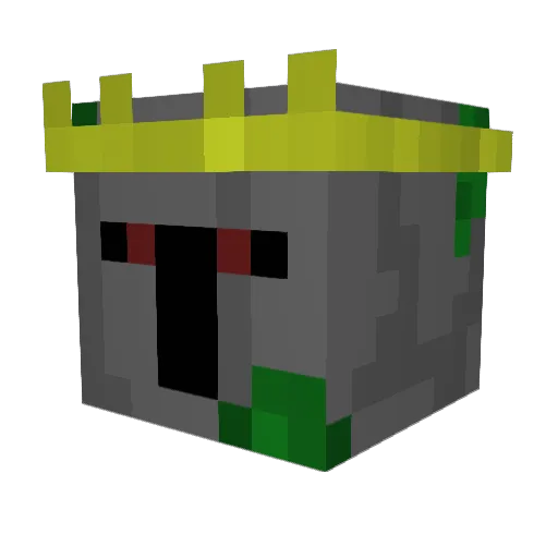 iveL_newO Minecraft avatar head, 3D render