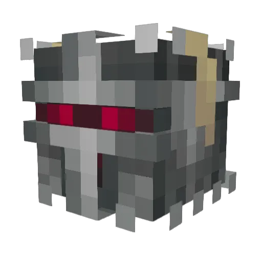 ivenn Minecraft avatar head, 3D render