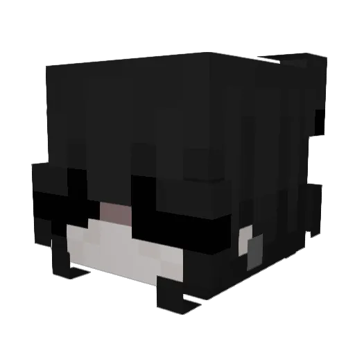 iverneal Minecraft avatar head, 3D render