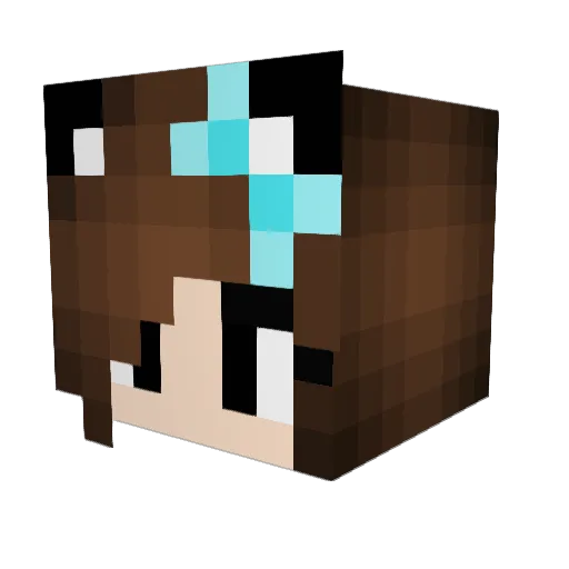 ivey1622 Minecraft avatar head, 3D render