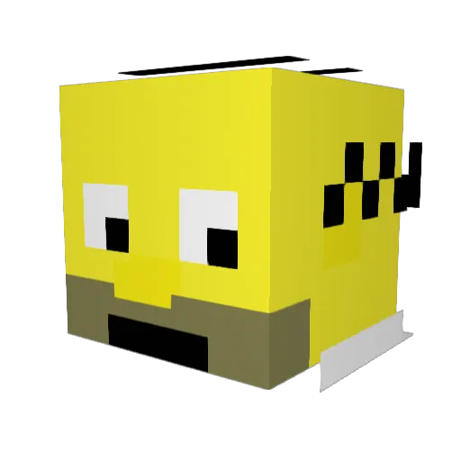 ivini2003 Minecraft avatar head, 3D render