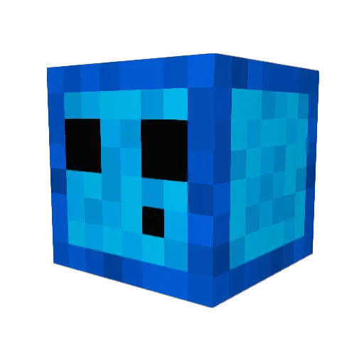 iviwipy Minecraft avatar head, 3D render
