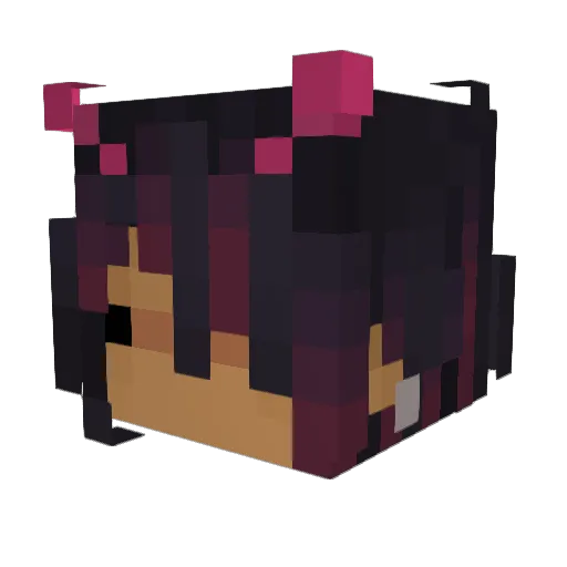 ivoreants Minecraft avatar head, 3D render