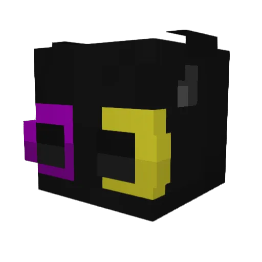 ivos8 Minecraft avatar head, 3D render