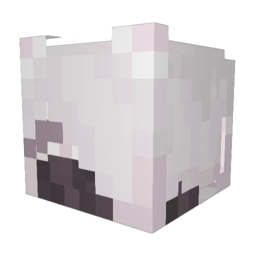 ivtold Minecraft avatar head, 3D render