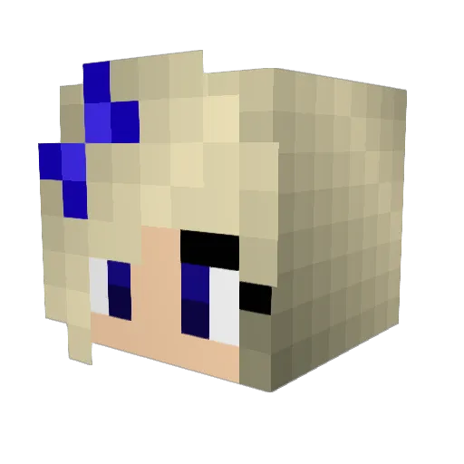ivy523 Minecraft avatar head, 3D render