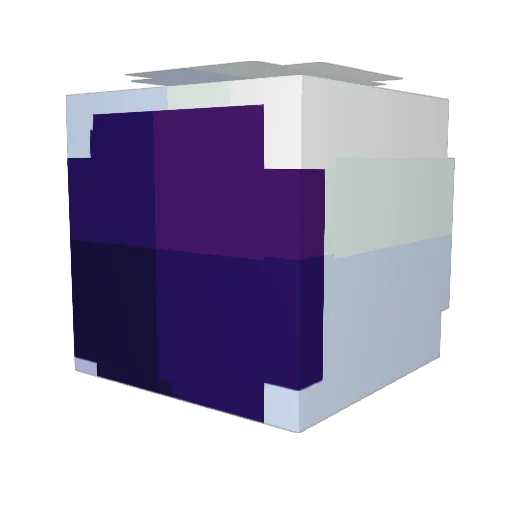 ivyfire Minecraft avatar head, 3D render