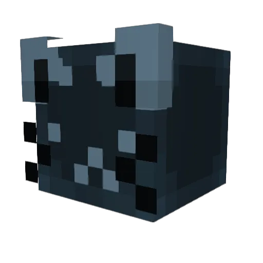 ivyfish8 Minecraft avatar head, 3D render