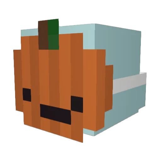 ivyives Minecraft avatar head, 3D render