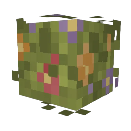 ivyuno Minecraft avatar head, 3D render