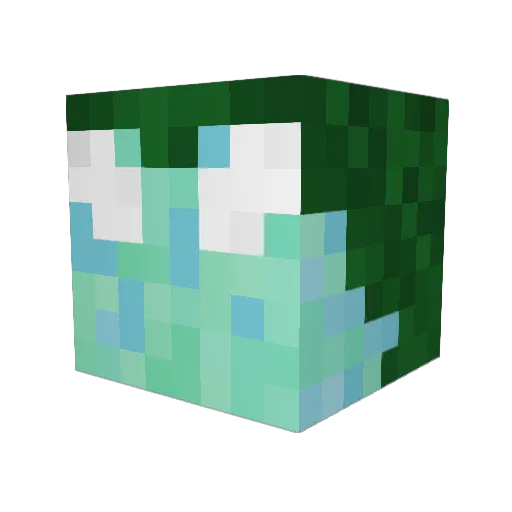 ivyyy_leaf Minecraft avatar head, 3D render