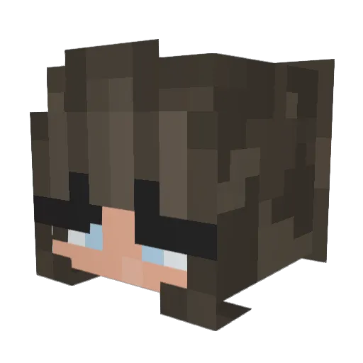 ivyyyy_ Minecraft avatar head, 3D render