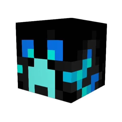iwachan_r Minecraft avatar head, 3D render