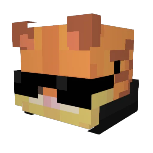 iwas_so Minecraft avatar head, 3D render