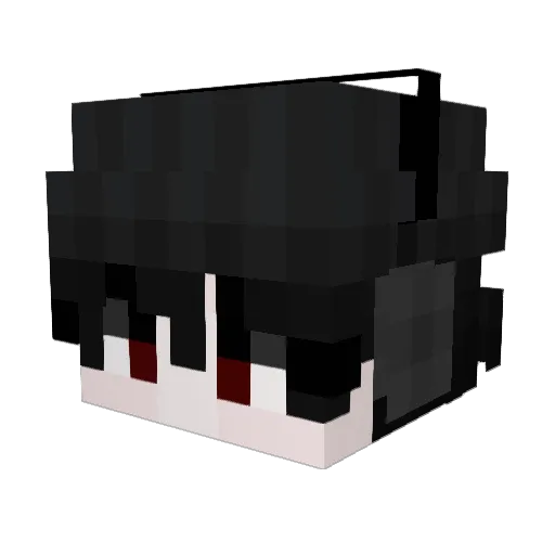 iwdwy Minecraft avatar head, 3D render