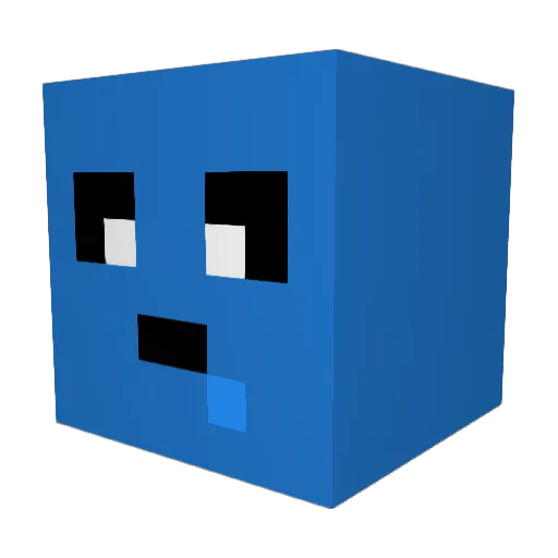 iwillmarrylotus Minecraft avatar head, 3D render