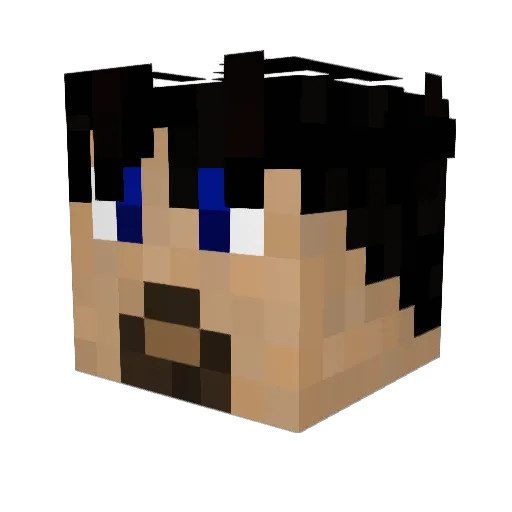 iwsif999 Minecraft avatar head, 3D render
