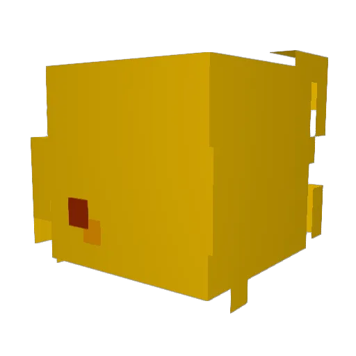 iwtdie Minecraft avatar head, 3D render