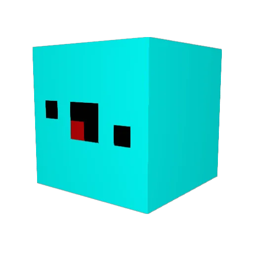 ixixixixixixix Minecraft avatar head, 3D render