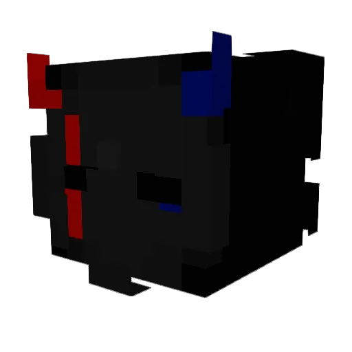 iz234567 Minecraft avatar head, 3D render