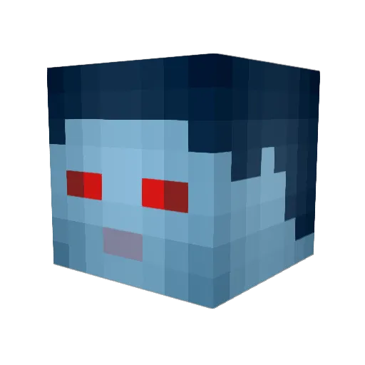 izaak_is_i Minecraft avatar head, 3D render