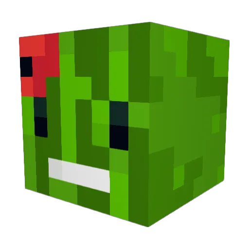 izak123 Minecraft avatar head, 3D render