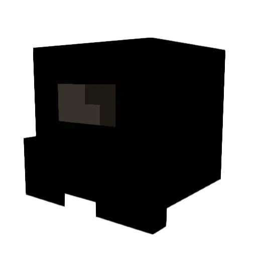 izann04 Minecraft avatar head, 3D render