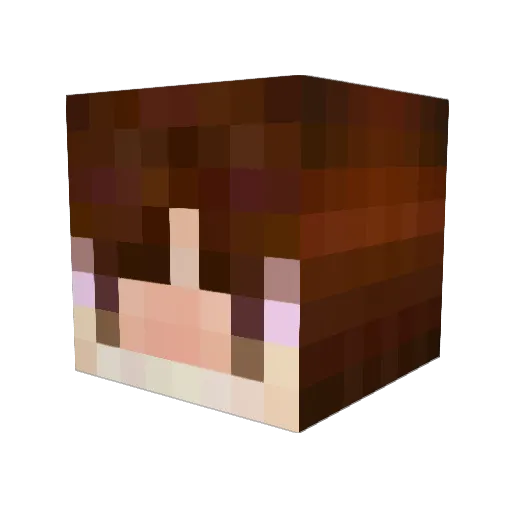 izaya0512 Minecraft avatar head, 3D render
