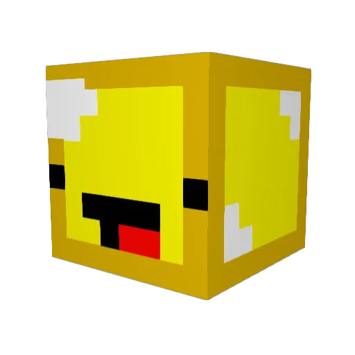 izeman10 Minecraft avatar head, 3D render
