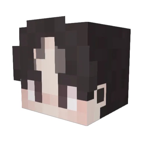 izone__1029 Minecraft avatar head, 3D render