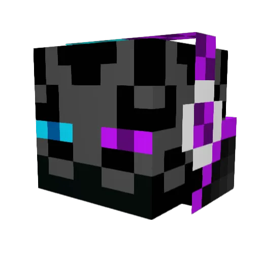 izozke Minecraft avatar head, 3D render