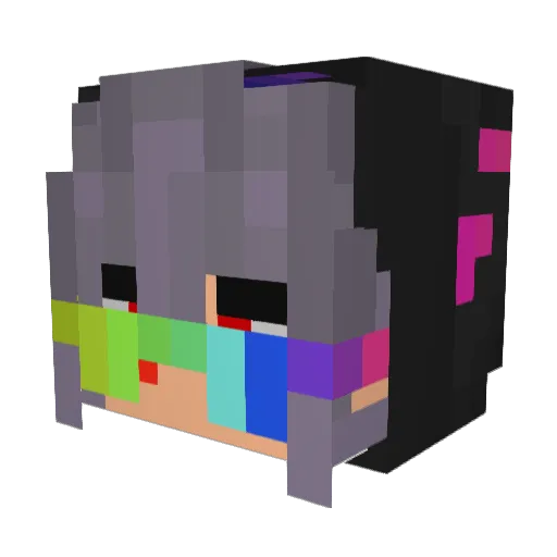 izy138 Minecraft avatar head, 3D render