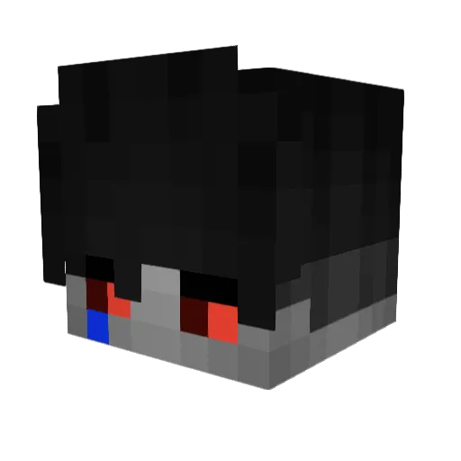 izzMoritz Minecraft avatar head, 3D render