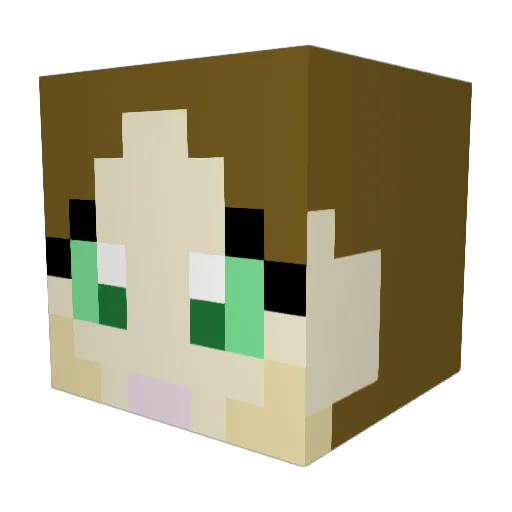 izzowizzo1 Minecraft avatar head, 3D render