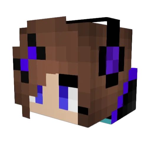 izzyWizzy23 Minecraft avatar head, 3D render