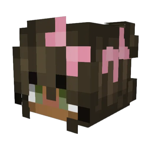 izzybizzy___ Minecraft avatar head, 3D render