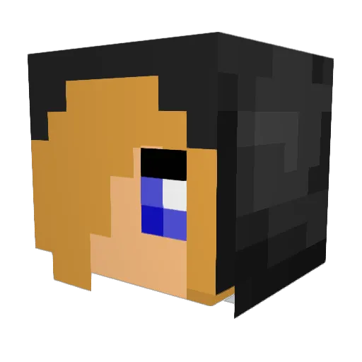 izzygirl99 Minecraft avatar head, 3D render