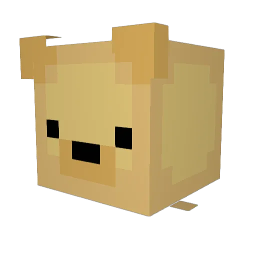 izzyh124 Minecraft avatar head, 3D render