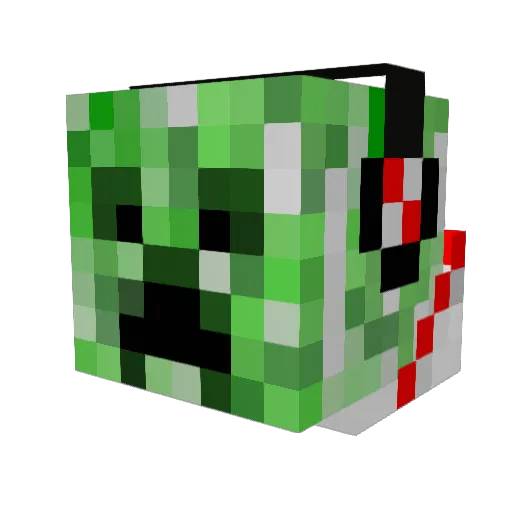 izzyjamb Minecraft avatar head, 3D render