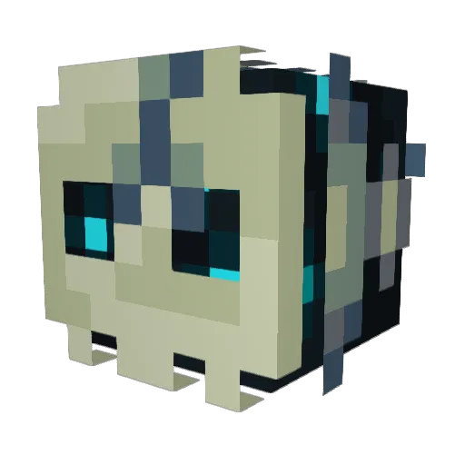 izzyology Minecraft avatar head, 3D render