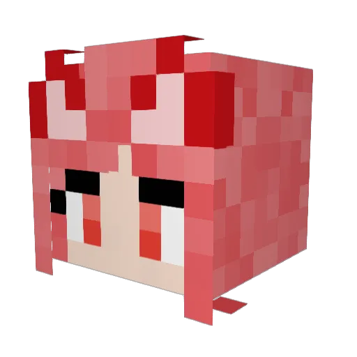 izzypanda20 Minecraft avatar head, 3D render