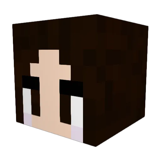izzypoickles Minecraft avatar head, 3D render