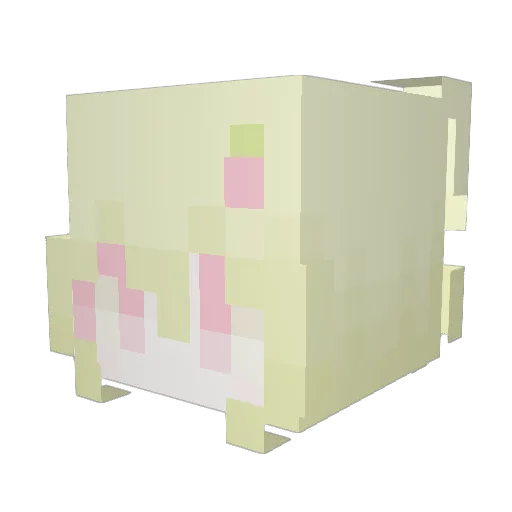 izzyss Minecraft avatar head, 3D render