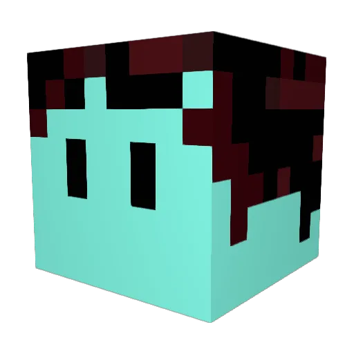 izzytothebelle Minecraft avatar head, 3D render