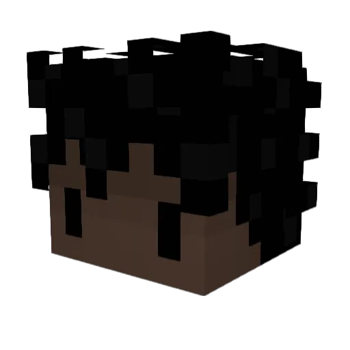 j00rdy Minecraft avatar head, 3D render