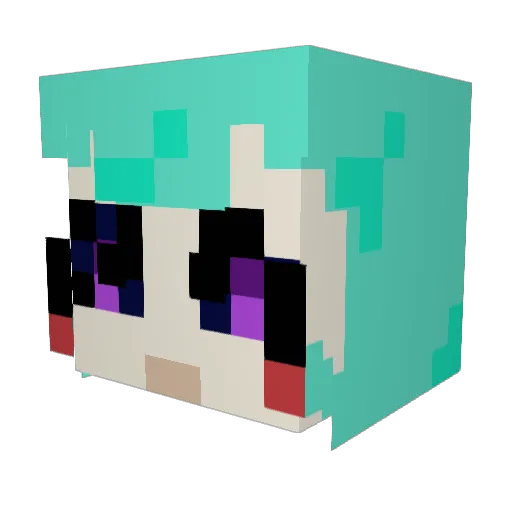 j0_b3ar Minecraft avatar head, 3D render