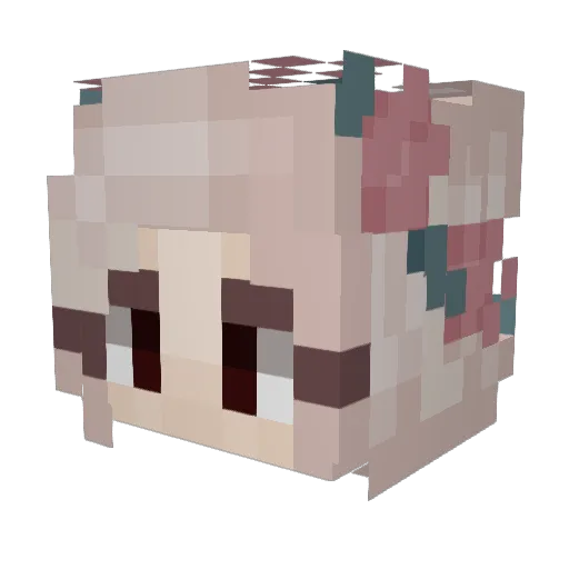 j0_o91 Minecraft avatar head, 3D render