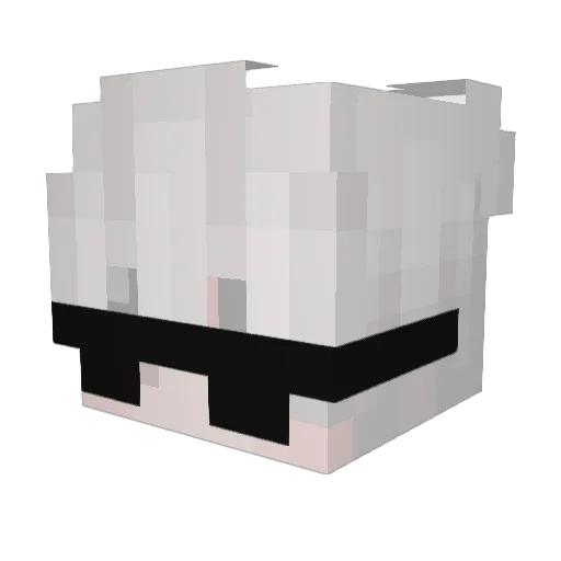 j0anu Minecraft avatar head, 3D render